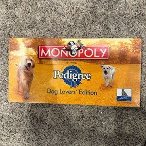 Monopoly Dog Lovers' Edition Board Game - Yellow